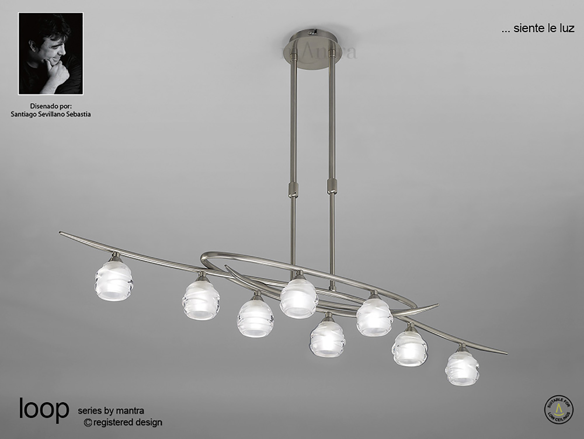 Loop SN Ceiling Lights Mantra Contemporary Ceiling Lights Loop SN Ceiling Lights Mantra Contemporary Ceiling Lights